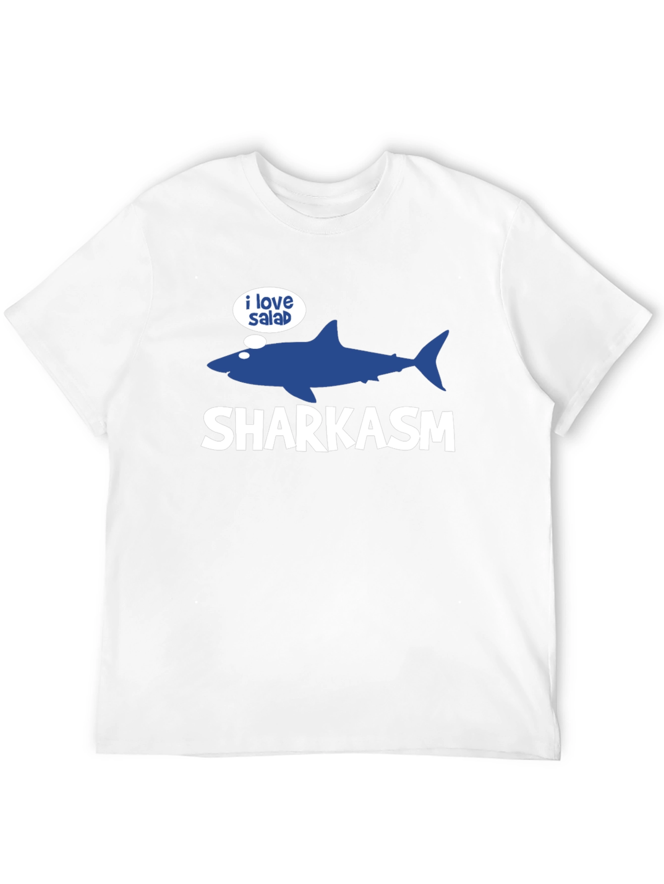 Sharkasm Graphic T-Shirt - Funny Shark Pun Tee