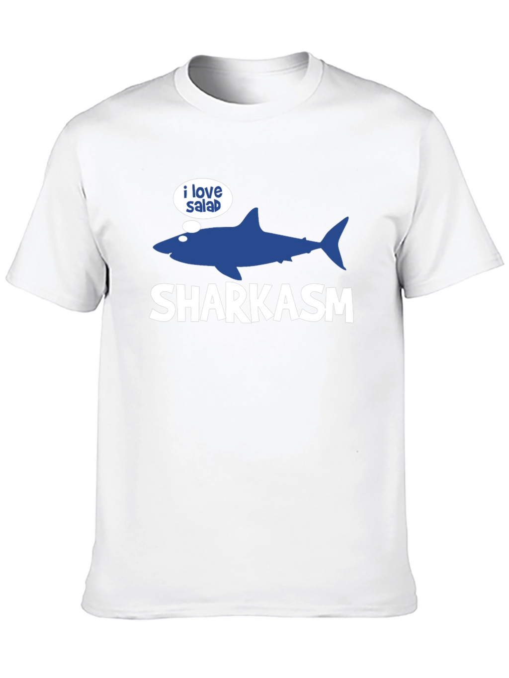 Sharkasm Graphic T-Shirt - Funny Shark Pun Tee