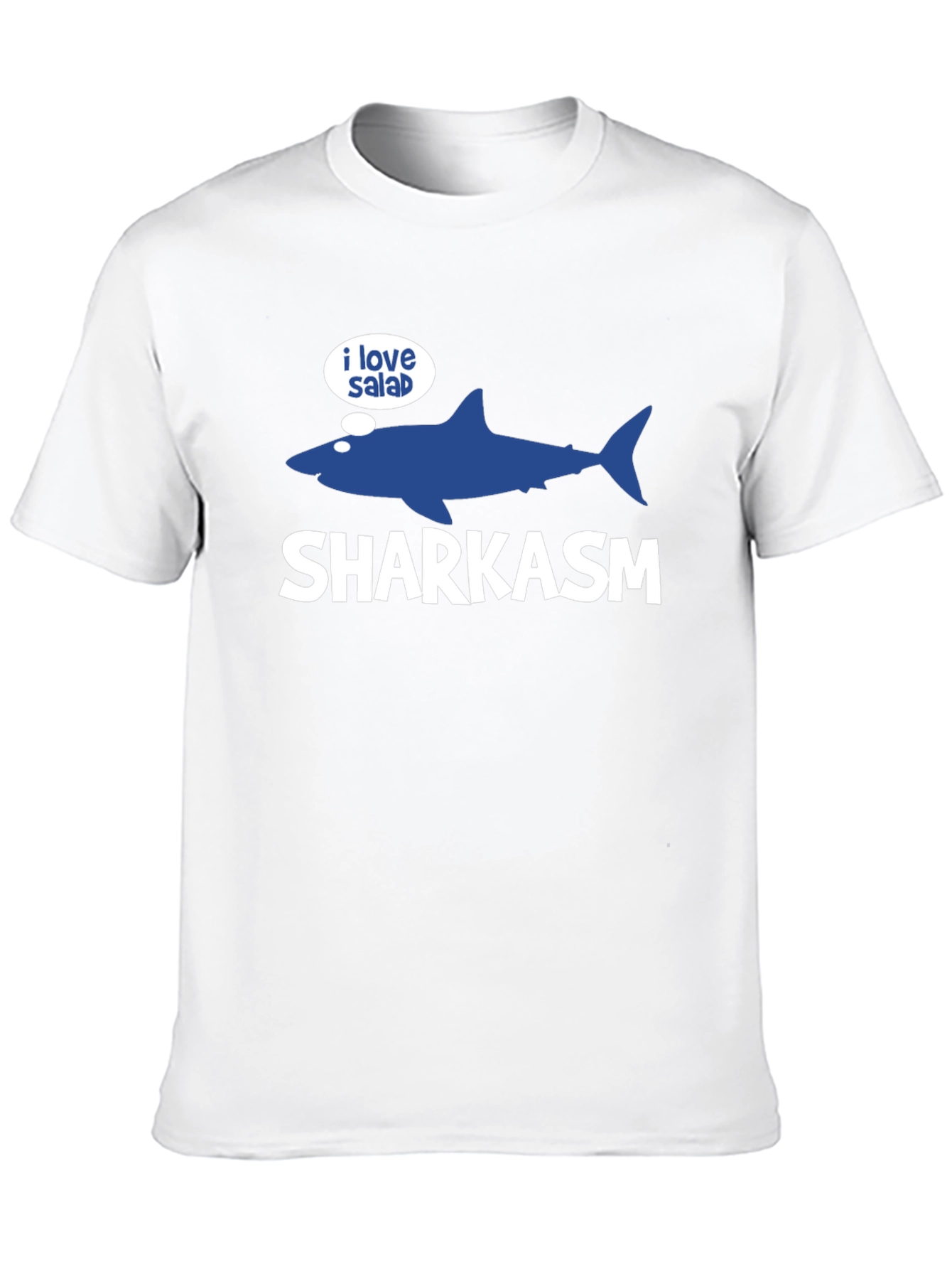 Sharkasm Graphic T-Shirt - Funny Shark Pun Tee