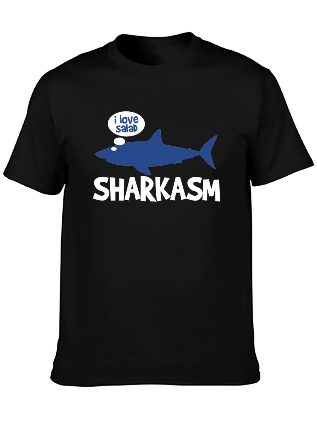 Sharkasm Graphic T-Shirt - Funny Shark Pun Tee