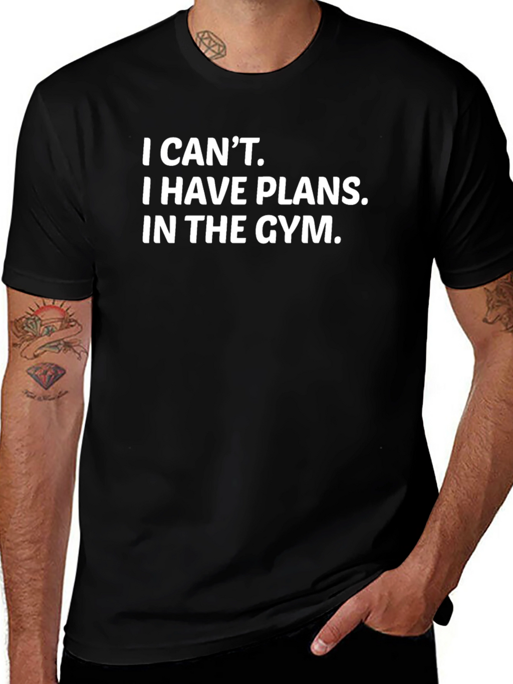 Gym Plans Graphic Tee - Workout Motivation Shirt