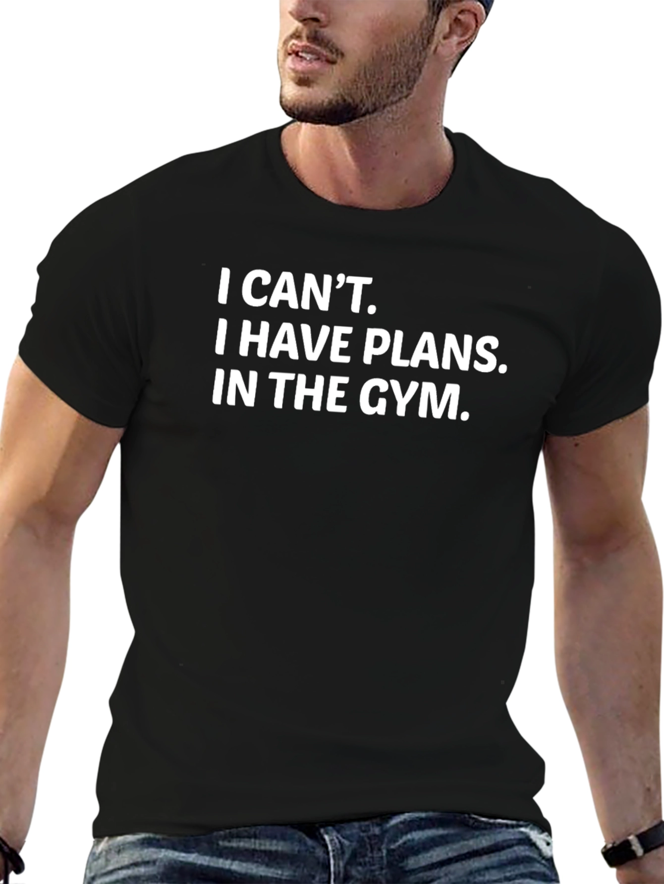 Gym Plans Graphic Tee - Workout Motivation Shirt