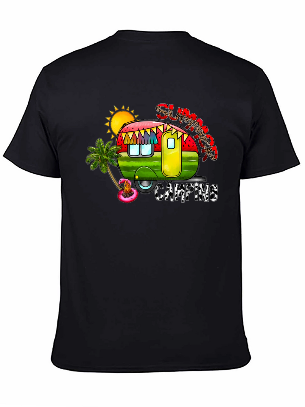 Summer Camping Graphic Tee