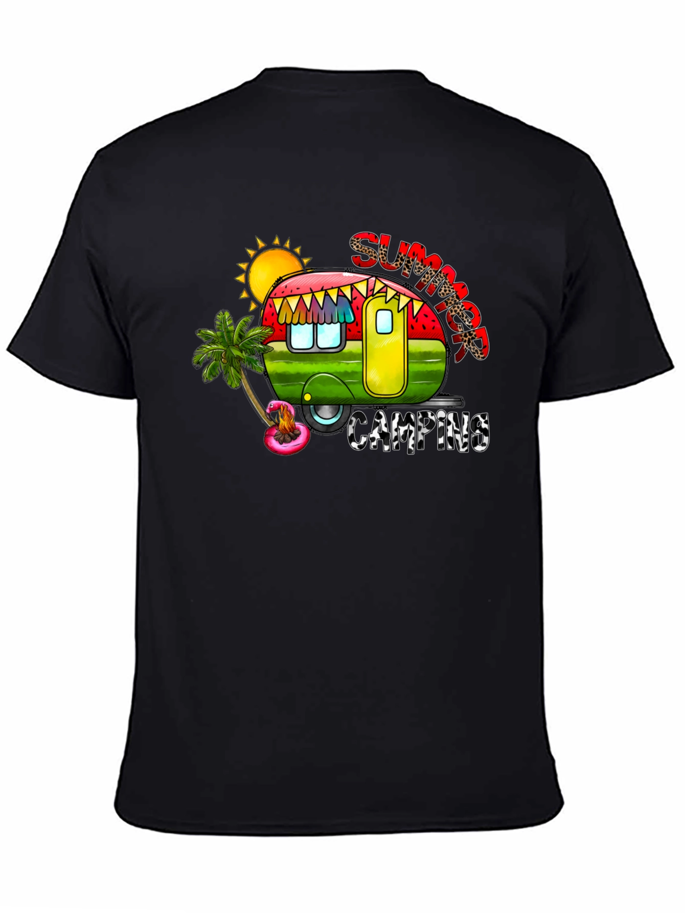 Summer Camping Graphic Tee