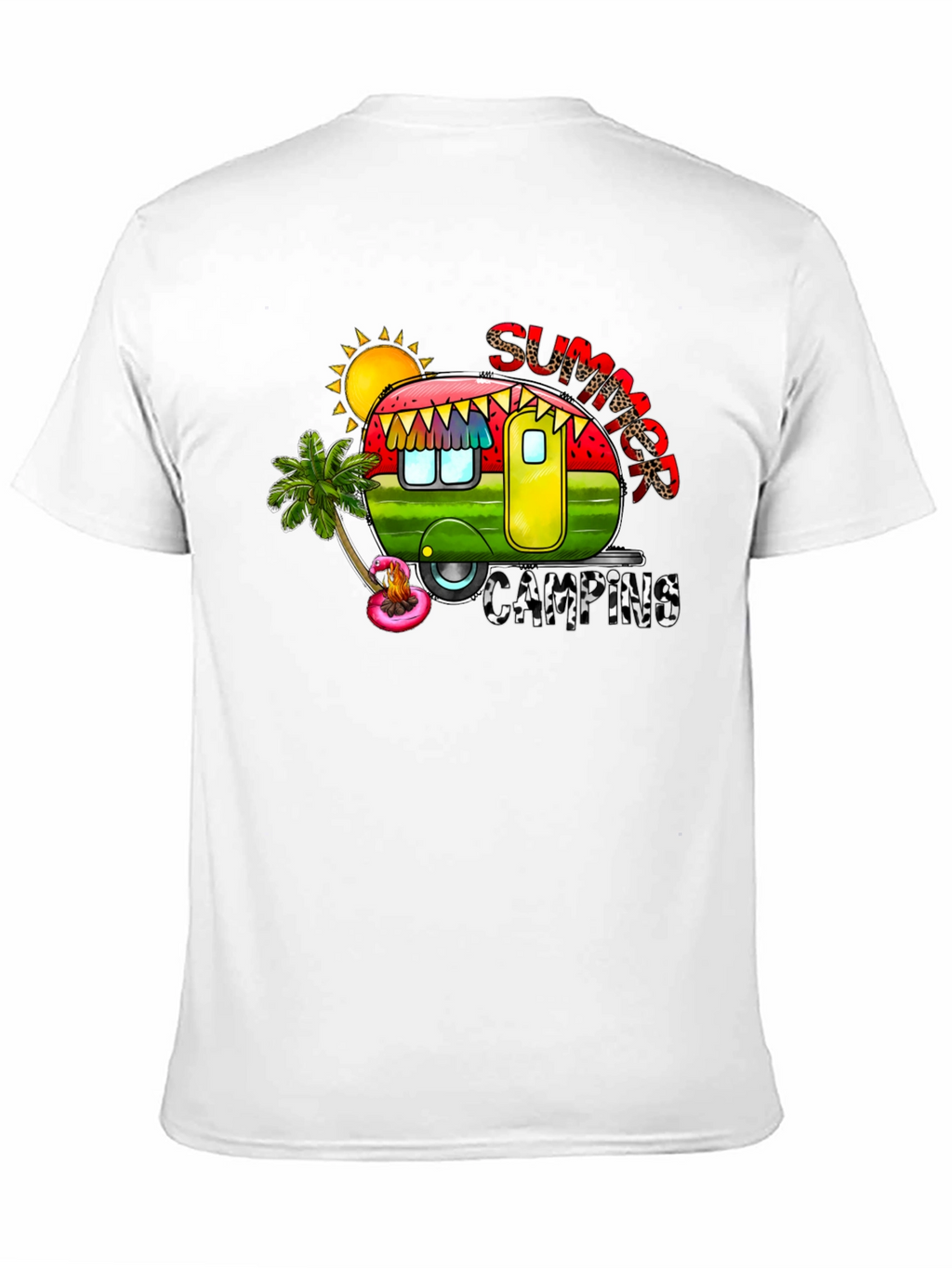 Summer Camping Graphic Tee