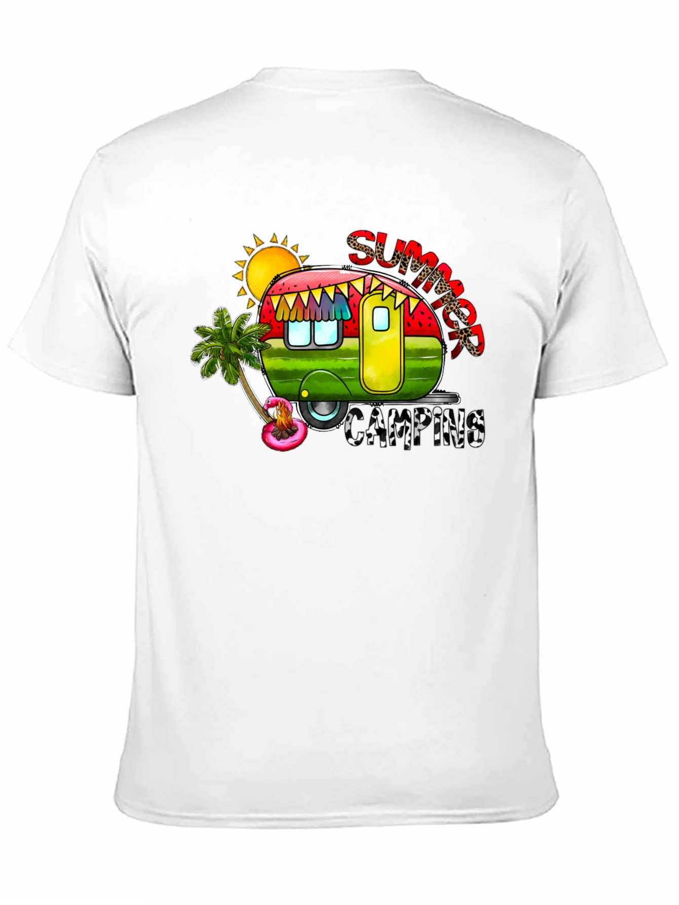 Summer Camping Graphic Tee