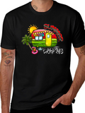 Summer Camping Graphic Tee