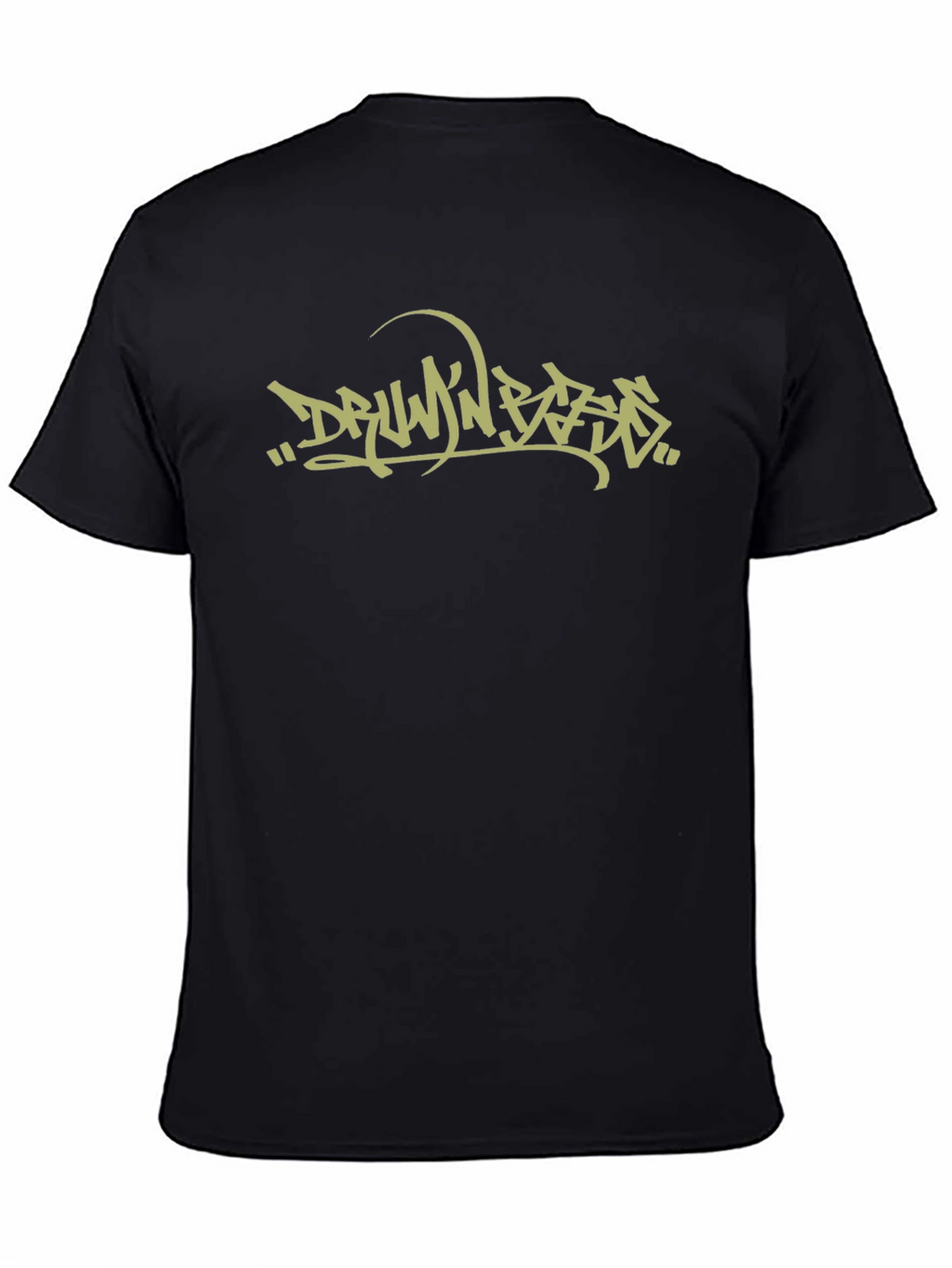 Drums n Bass Graphic Tee - Black