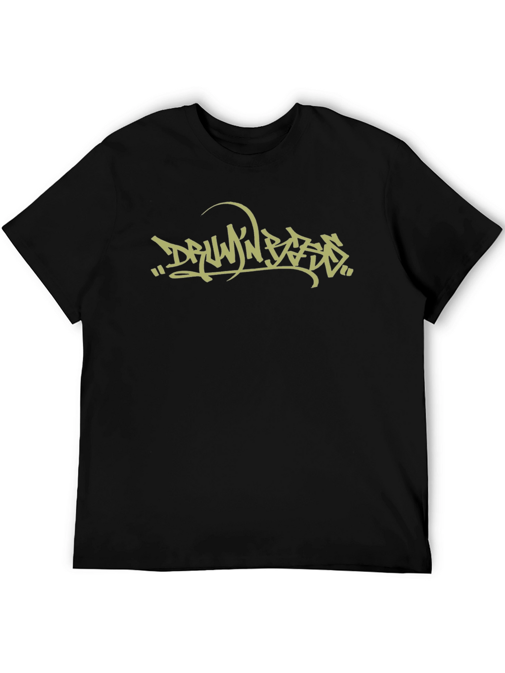 Drums n Bass Graphic Tee - Black