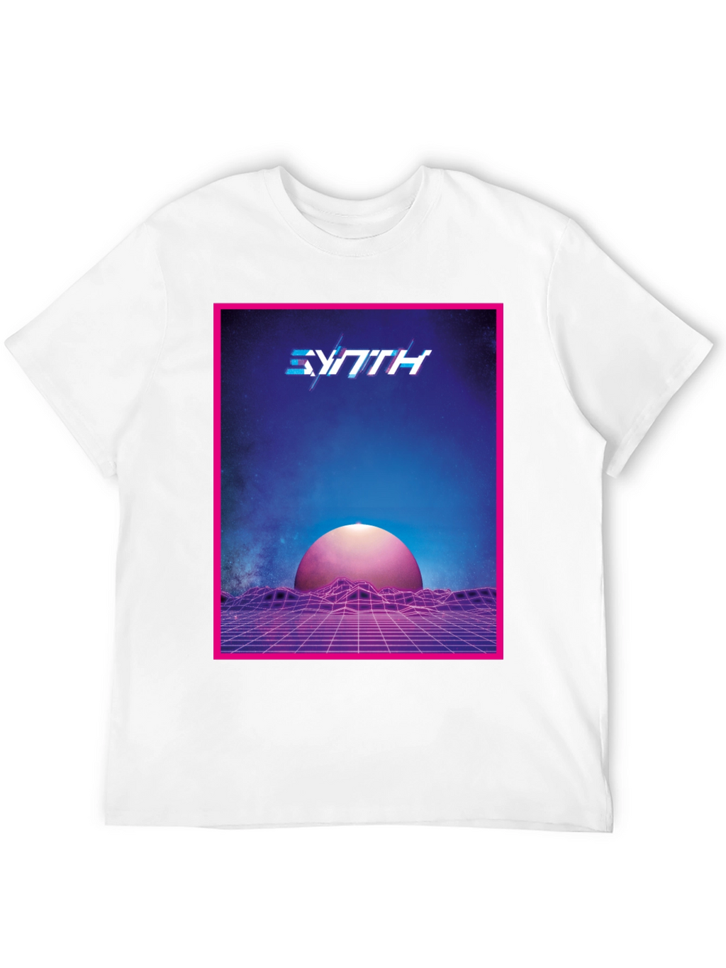 Synthwave Retro T-Shirt - 80s Style Graphic Tee
