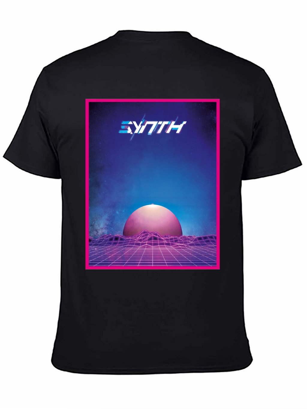 Synthwave Retro T-Shirt - 80s Style Graphic Tee