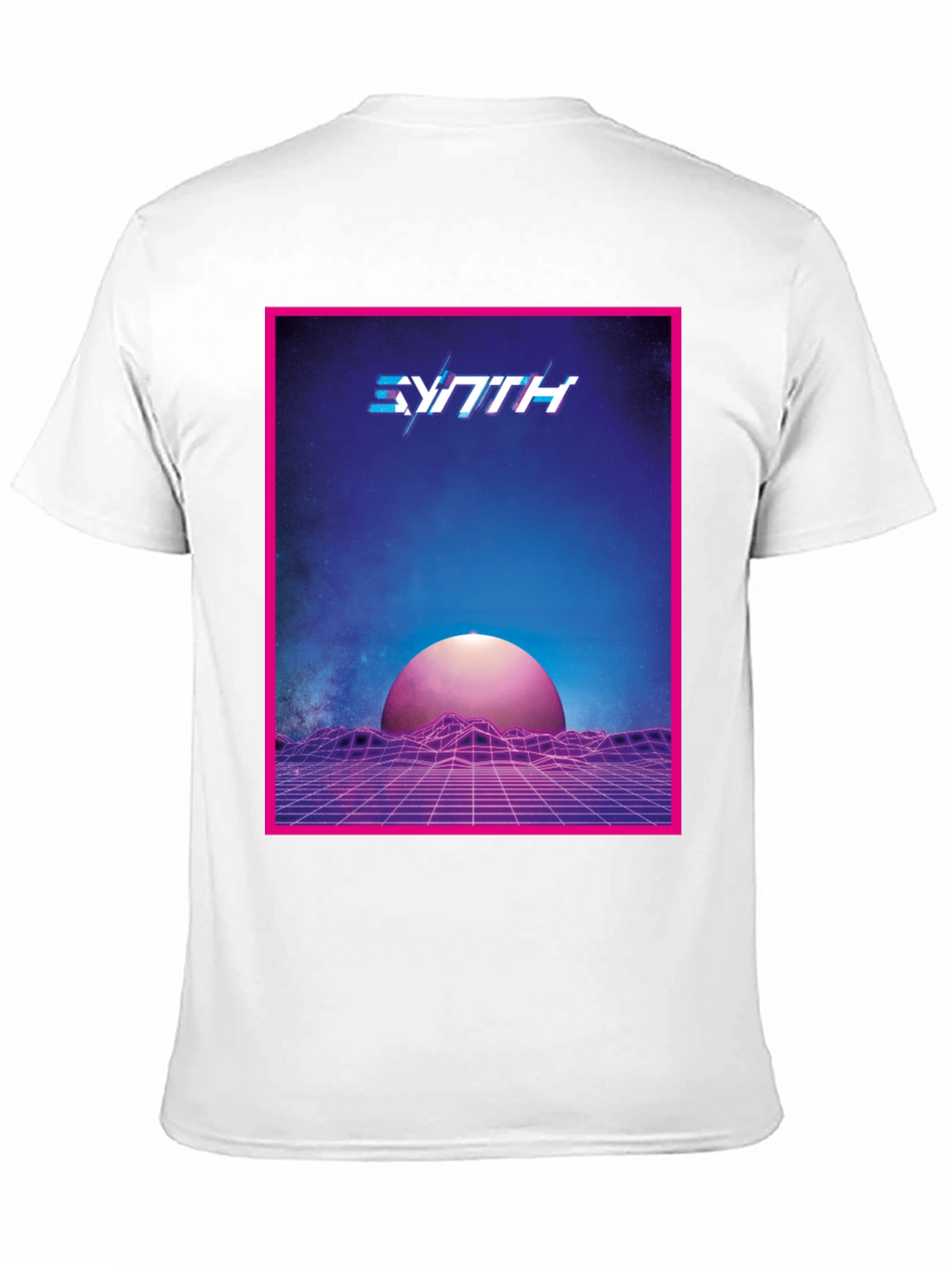 Synthwave Retro T-Shirt - 80s Style Graphic Tee