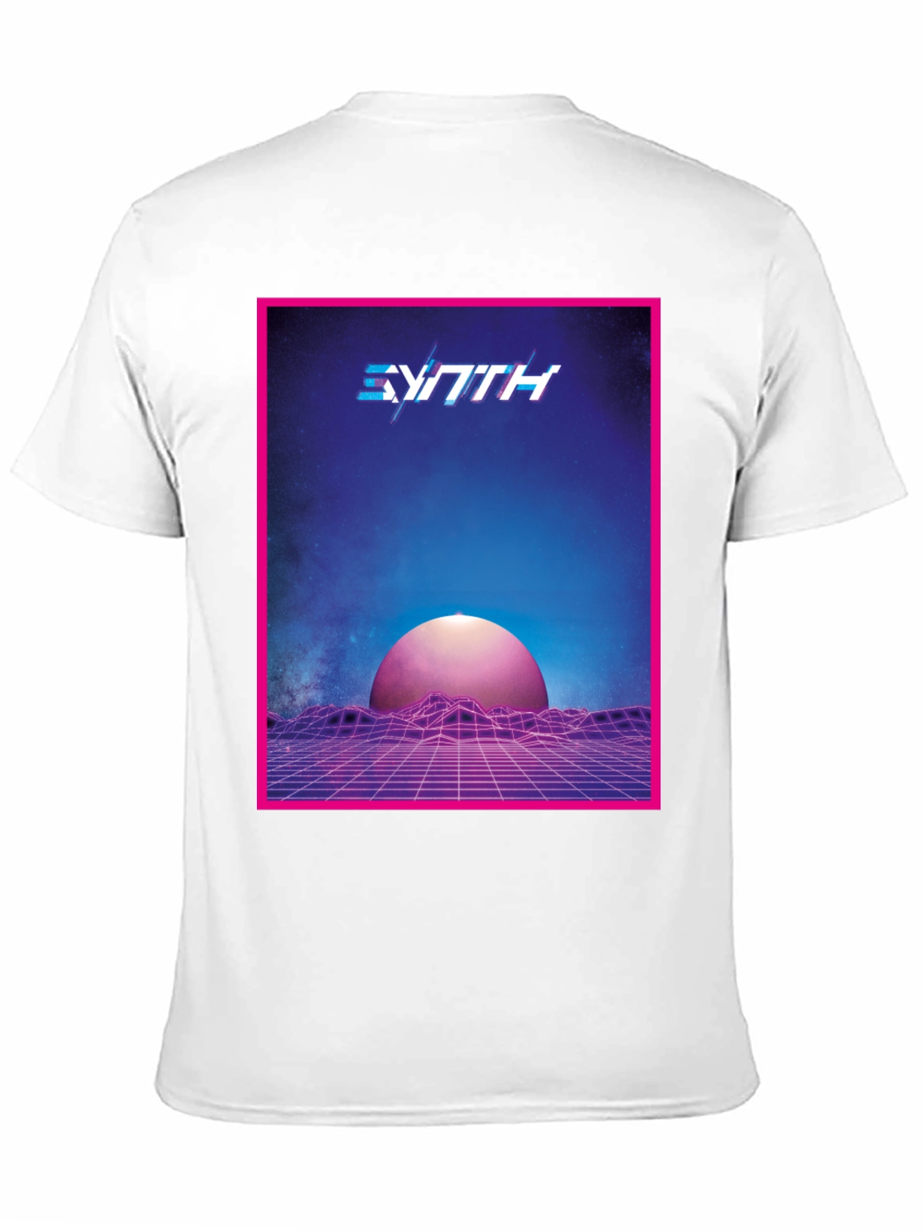 Synthwave Retro T-Shirt - 80s Style Graphic Tee
