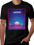 Synthwave Retro T-Shirt - 80s Style Graphic Tee