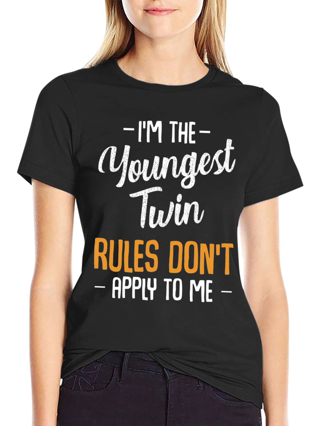 Youngest Twin Rules T-Shirt