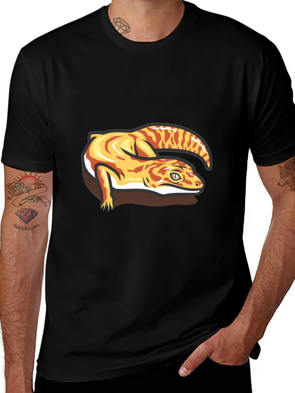 Gecko Graphic Tee - Stylish Reptile Lover T-Shirt