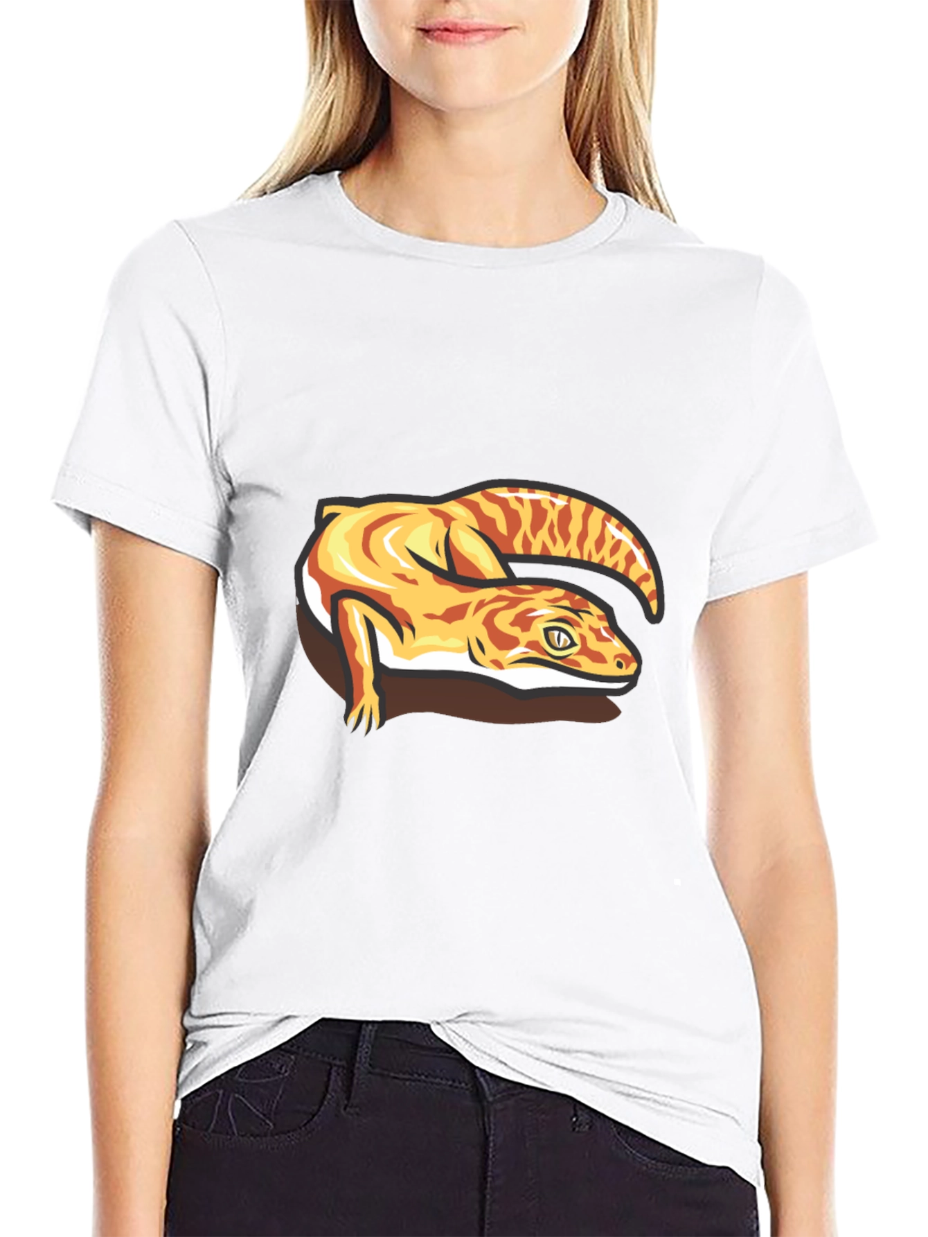Gecko Graphic Tee - Stylish Reptile Lover T-Shirt