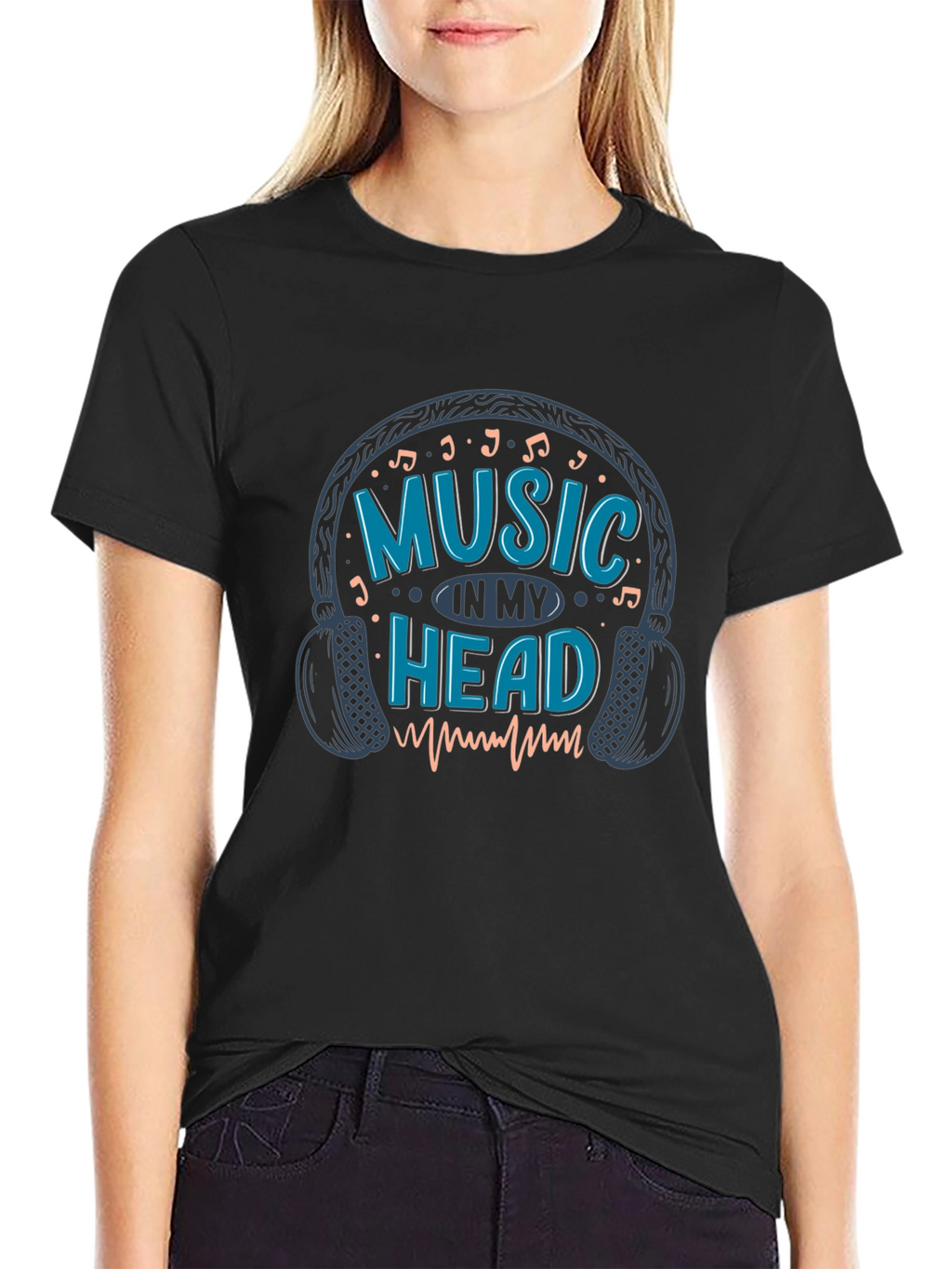 Music in My Head Graphic Tee