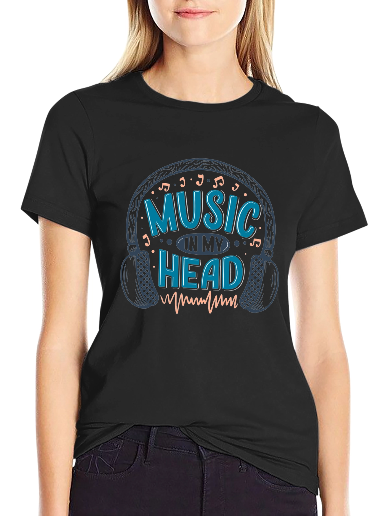 Music in My Head Graphic Tee