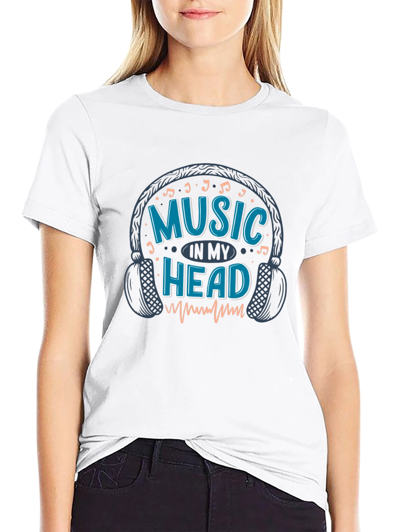 Music in My Head Graphic Tee