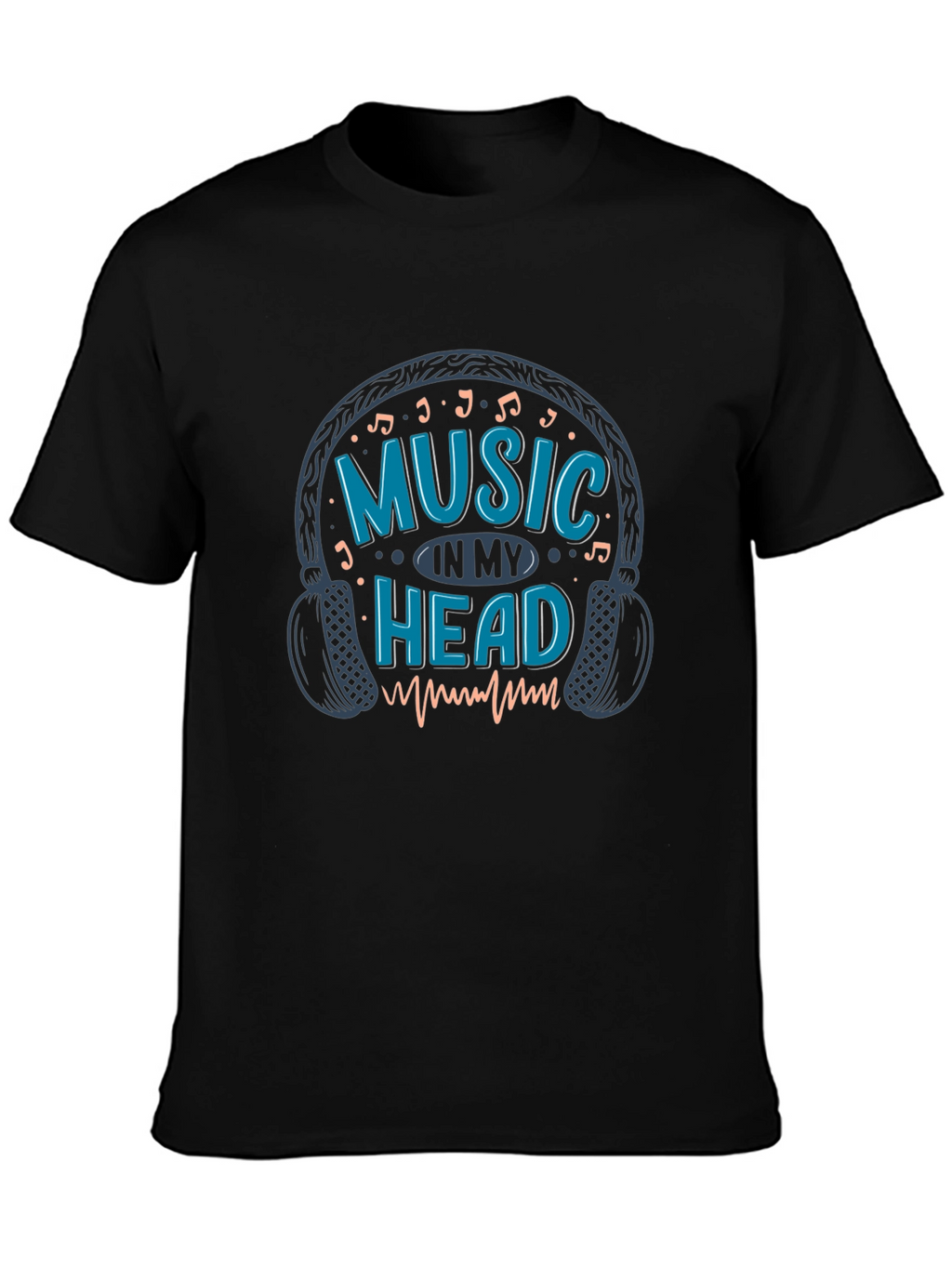 Music in My Head Graphic Tee