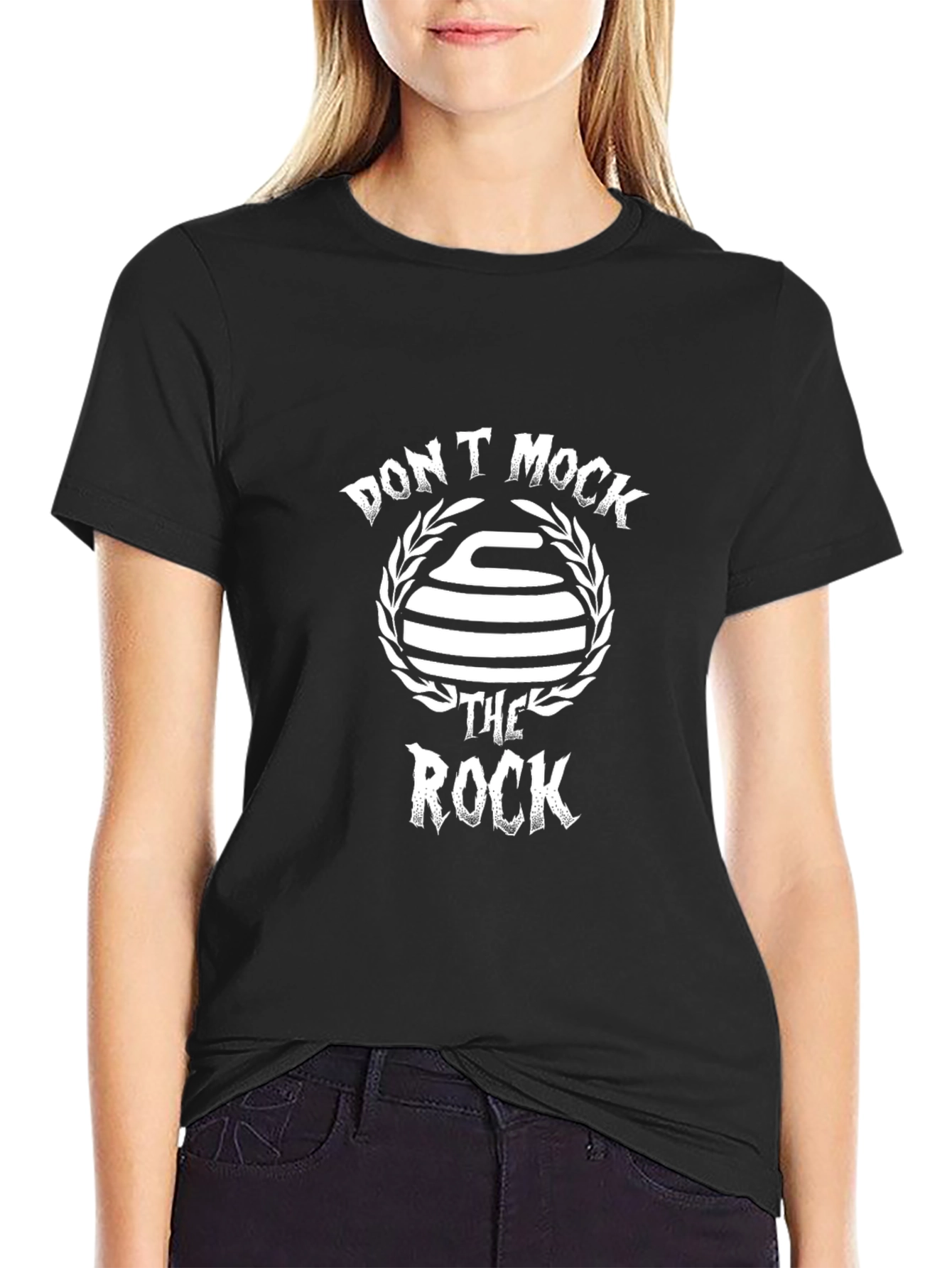 Dont Mock the Rock T-Shirt - Curling Fan Apparel