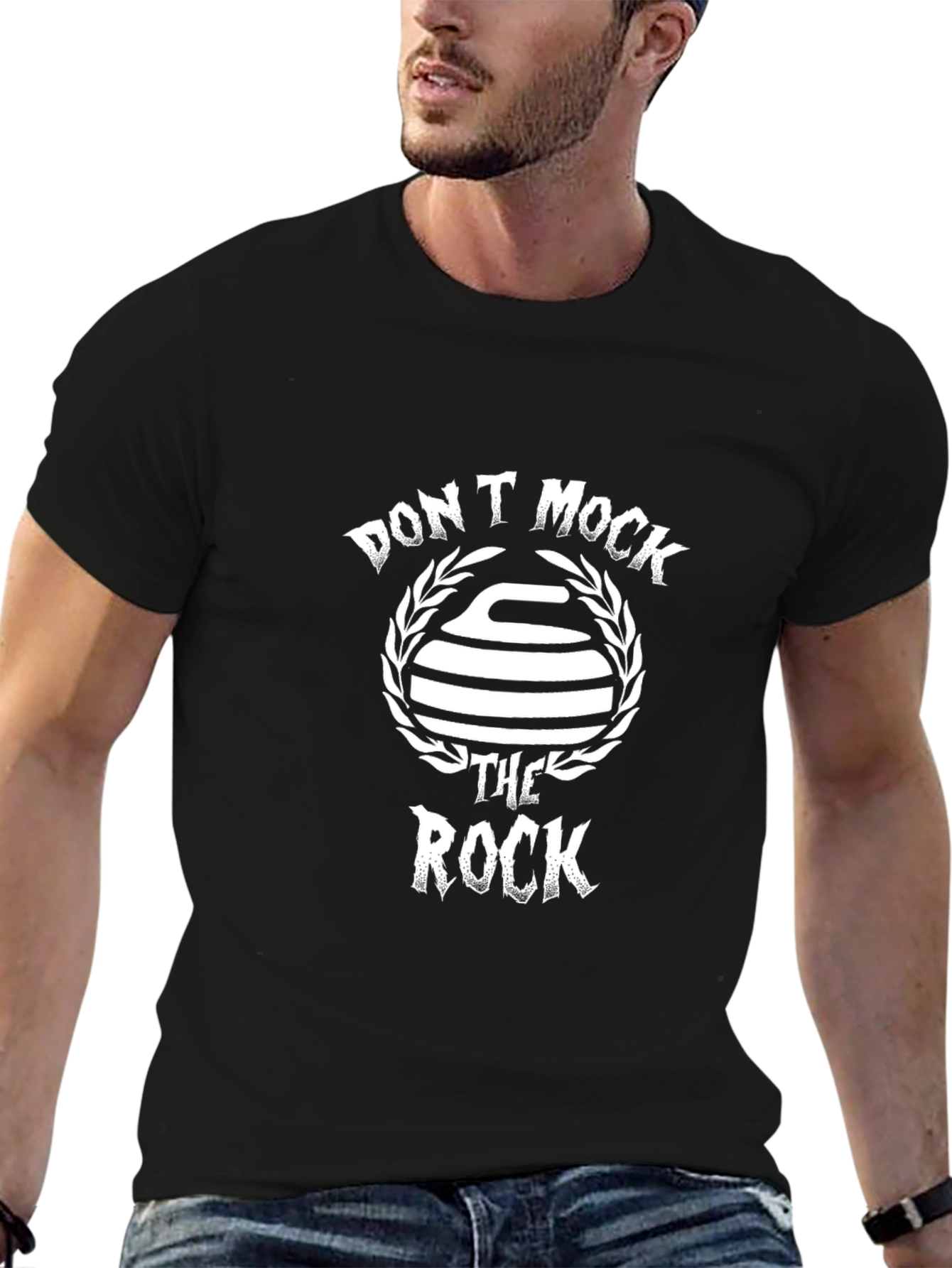 Dont Mock the Rock T-Shirt - Curling Fan Apparel