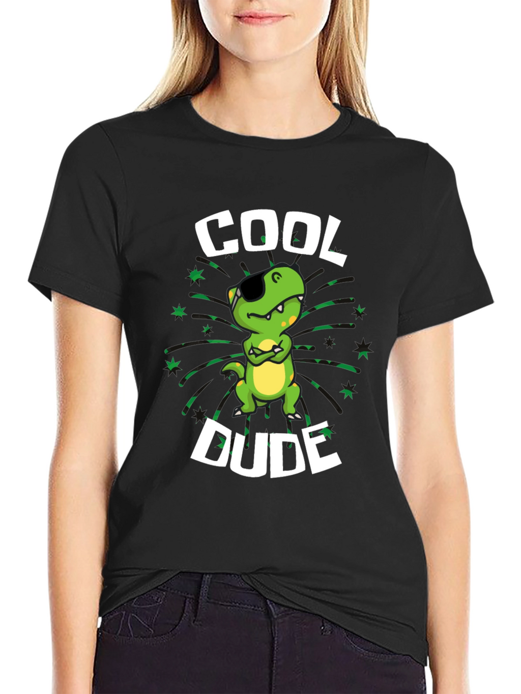 Cool Dude T-Shirt - Dinosaur Graphic