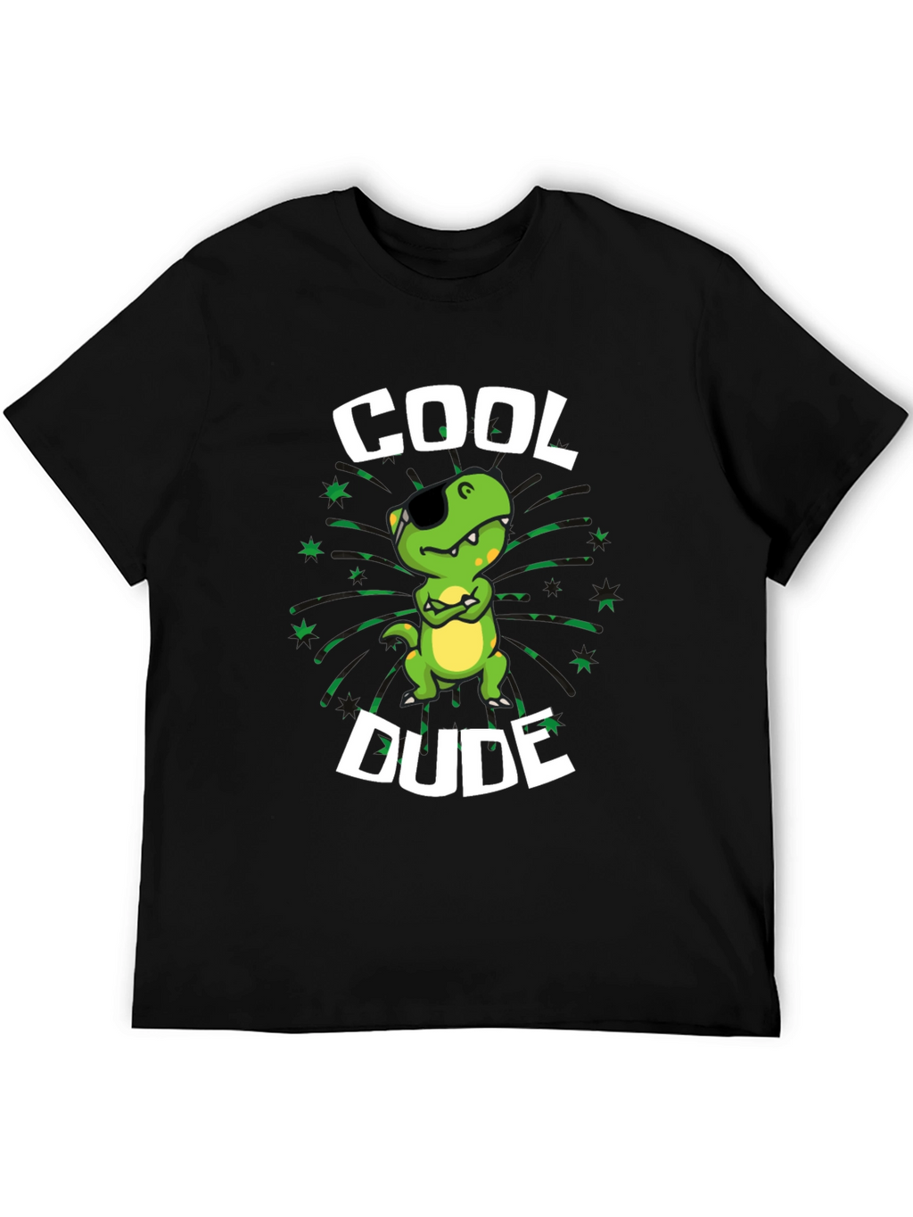 Cool Dude T-Shirt - Dinosaur Graphic