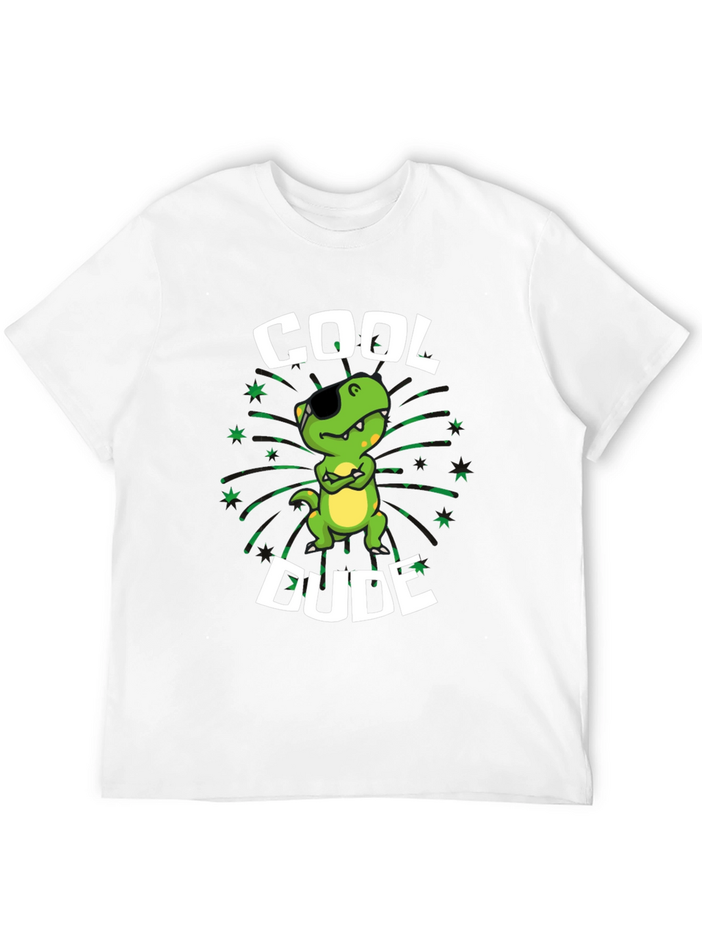 Cool Dude T-Shirt - Dinosaur Graphic