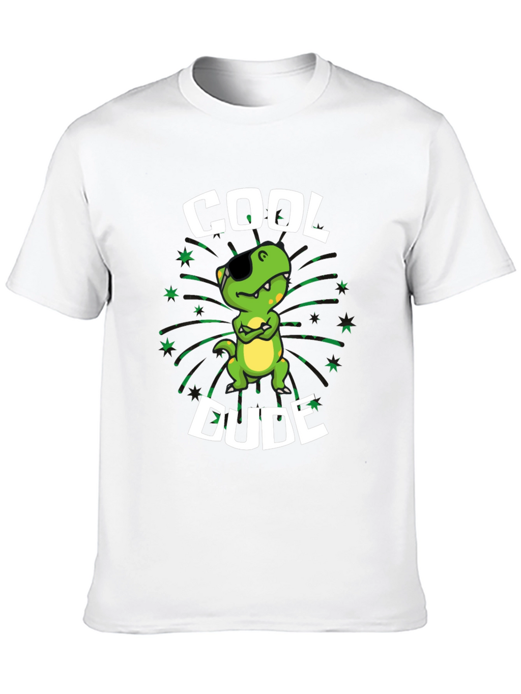 Cool Dude T-Shirt - Dinosaur Graphic