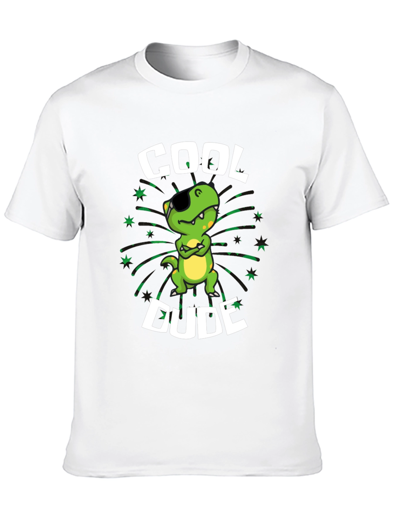 Cool Dude T-Shirt - Dinosaur Graphic