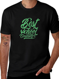 Best School Counselor T-Shirt - Unisex Black Tee