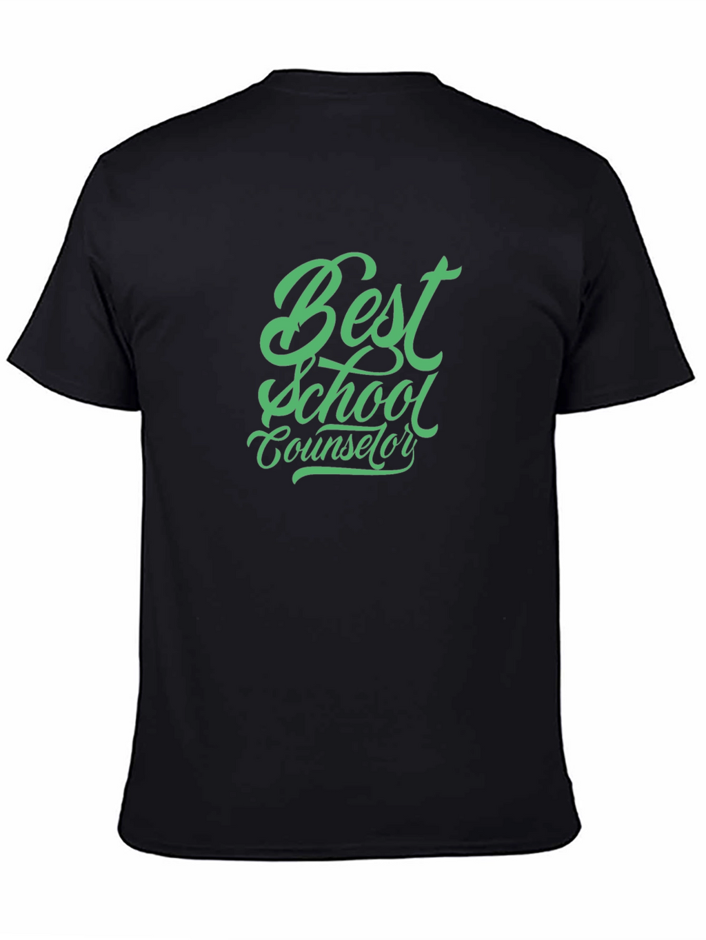 Best School Counselor T-Shirt - Unisex Black Tee