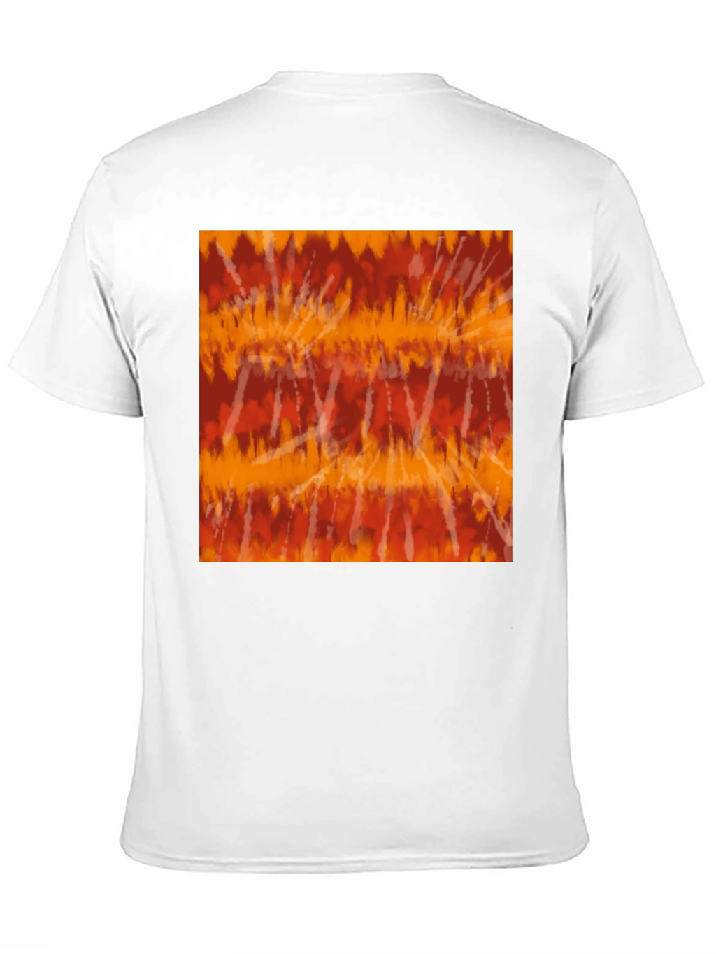 Retro Tie-Dye Graphic Tee - Casual Black T-Shirt