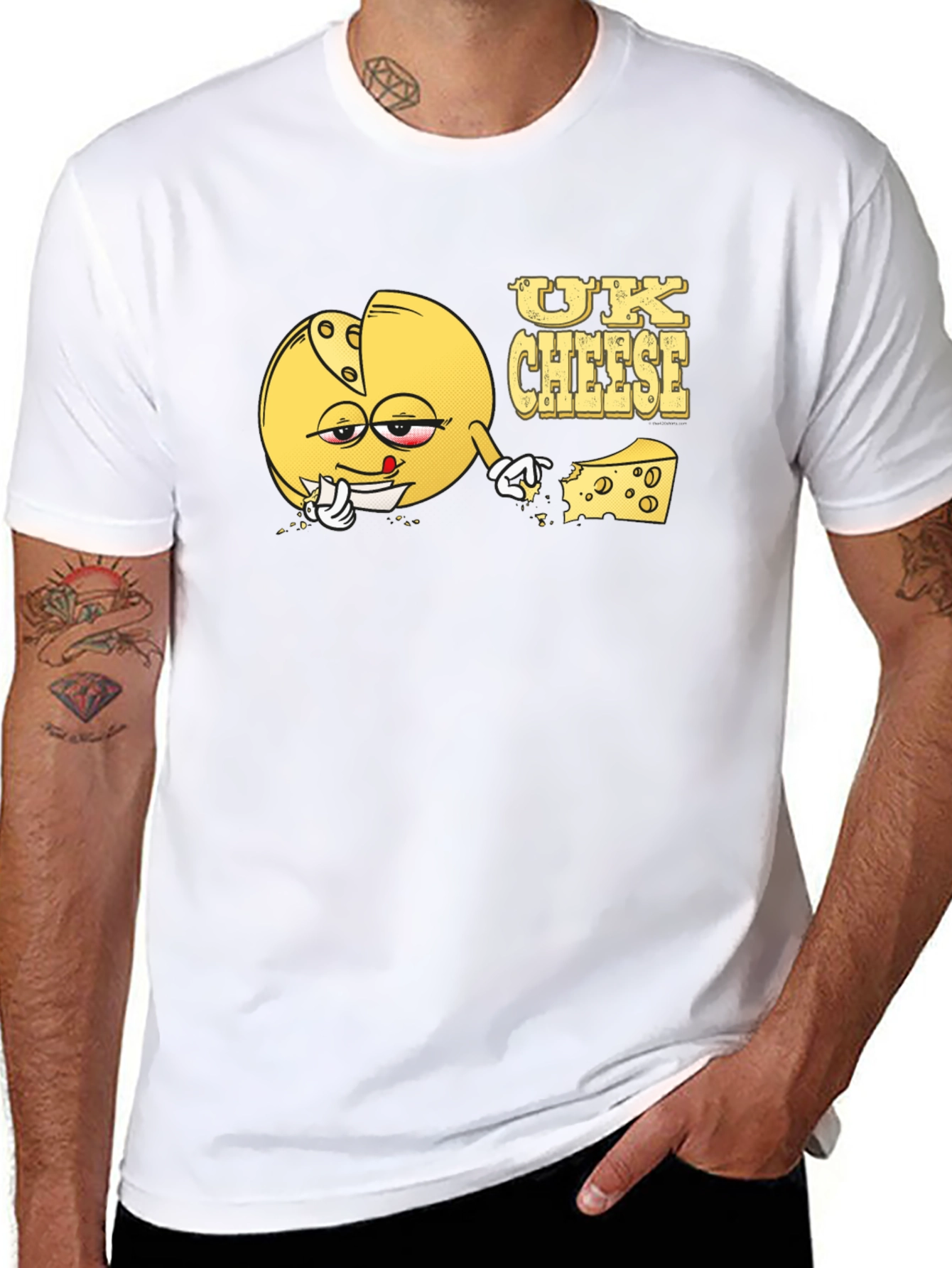 UK Cheese T-Shirt - Funny Stoner Tee