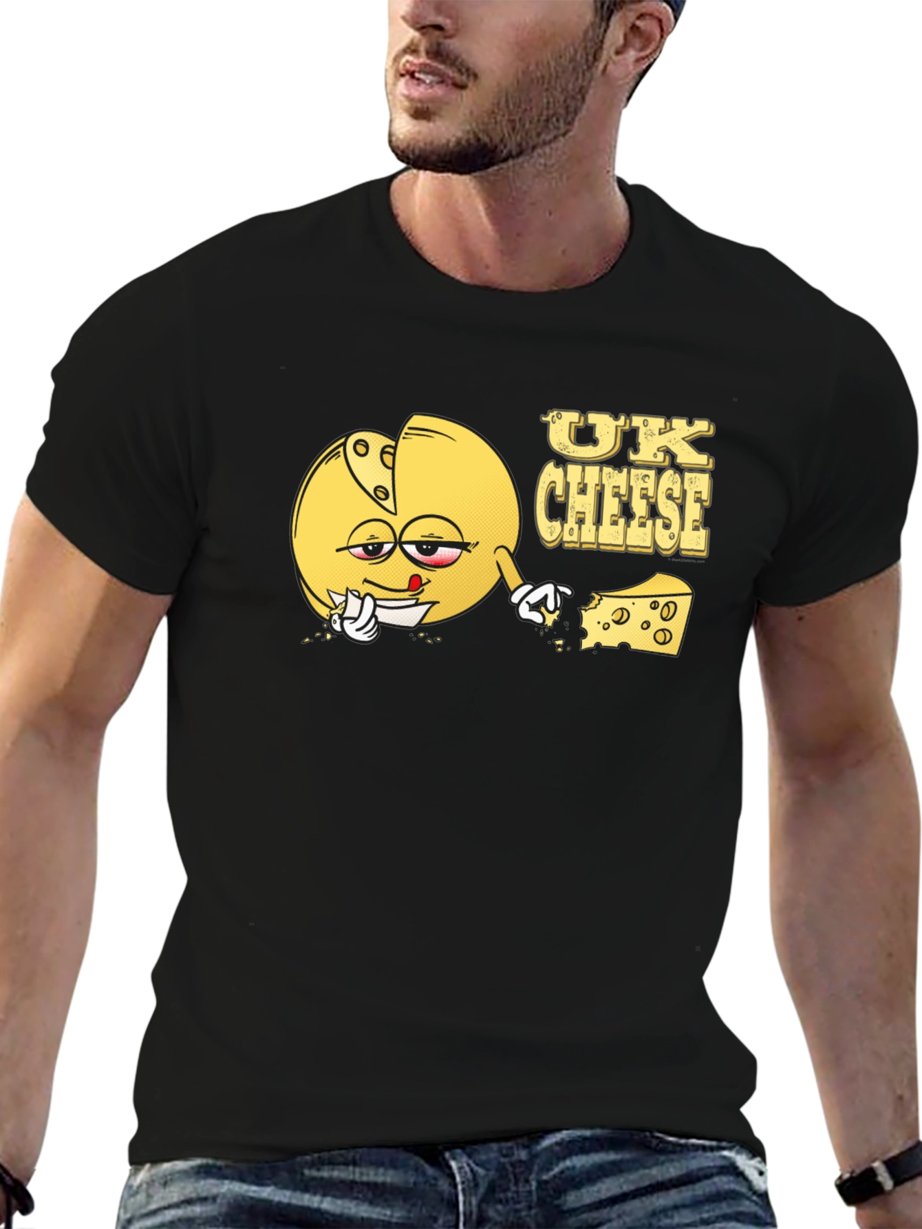 UK Cheese T-Shirt - Funny Stoner Tee