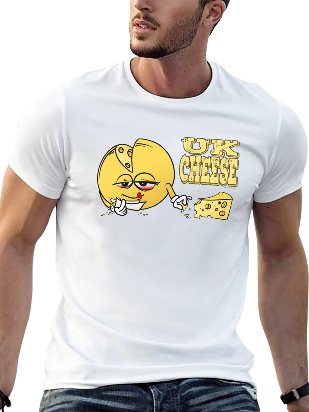 UK Cheese T-Shirt - Funny Stoner Tee