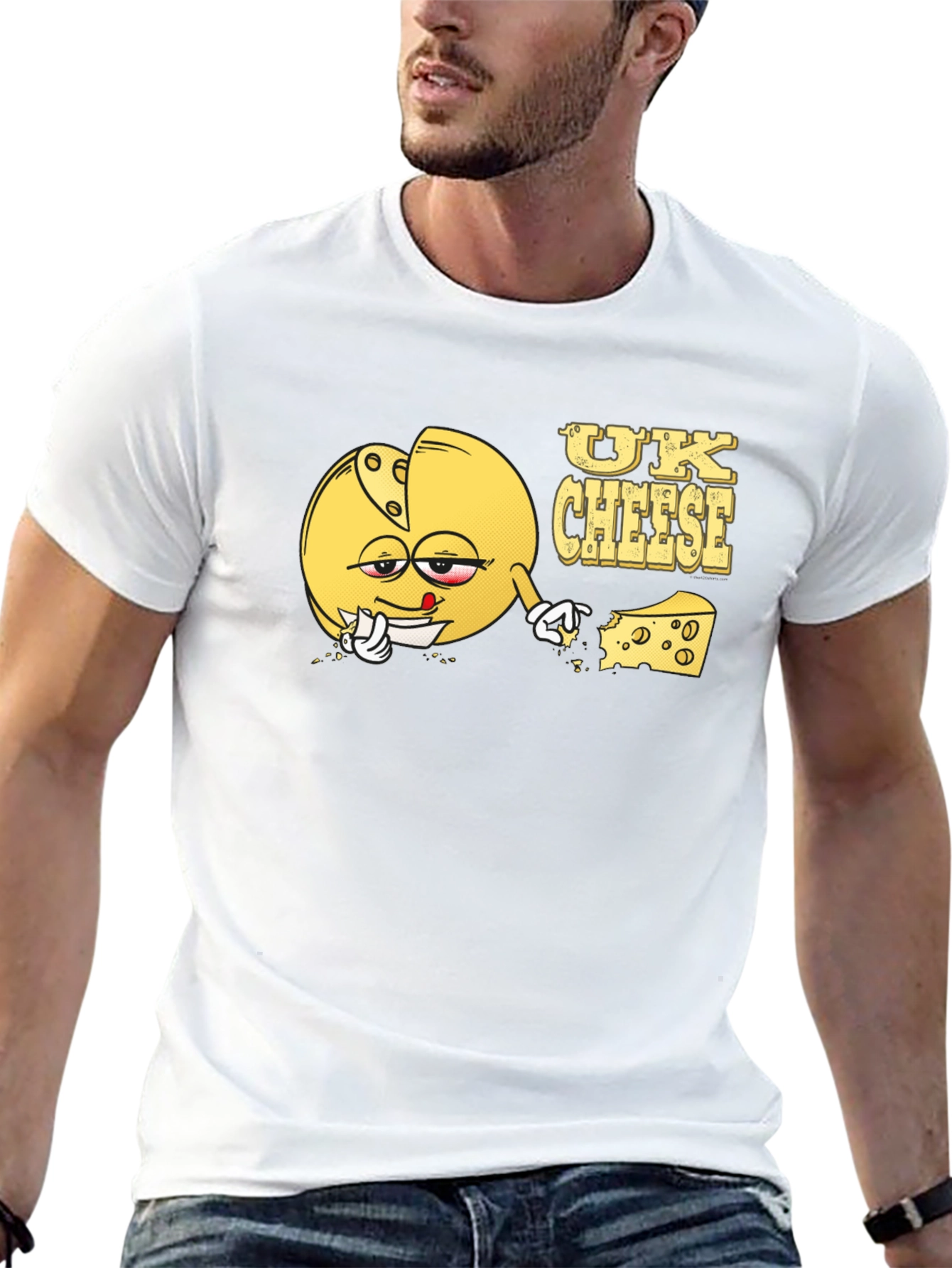 UK Cheese T-Shirt - Funny Stoner Tee
