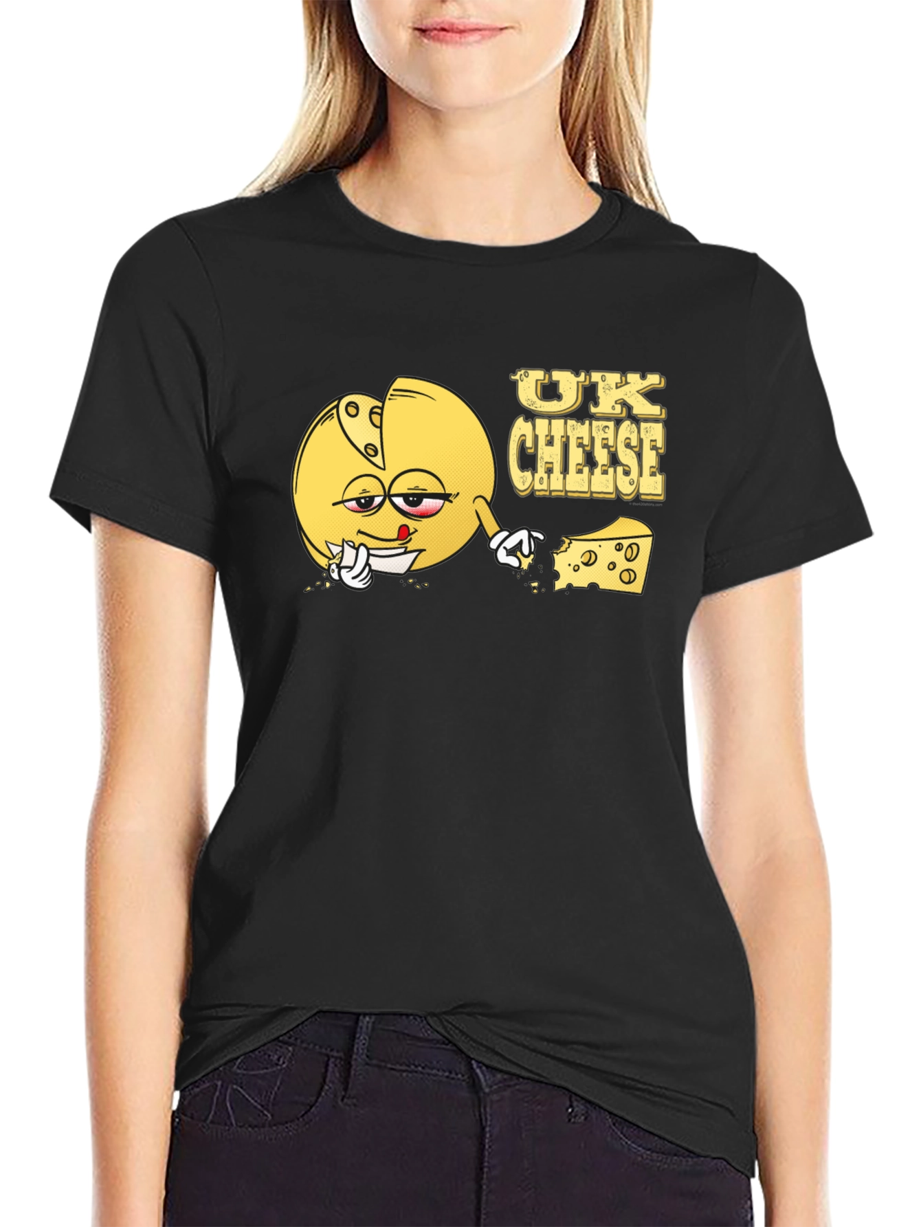 UK Cheese T-Shirt - Funny Stoner Tee