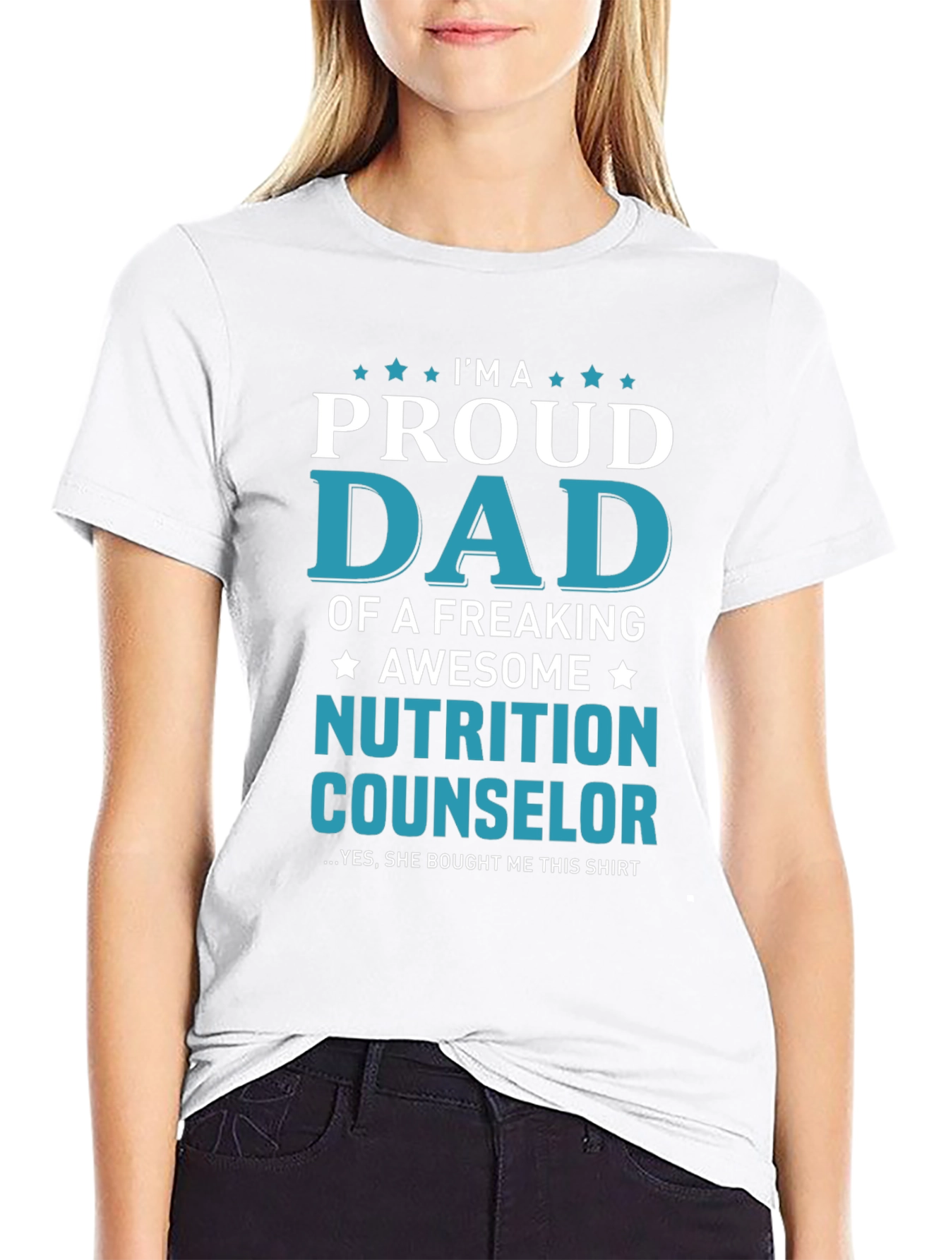 Proud Dad of Nutrition Counselor T-Shirt