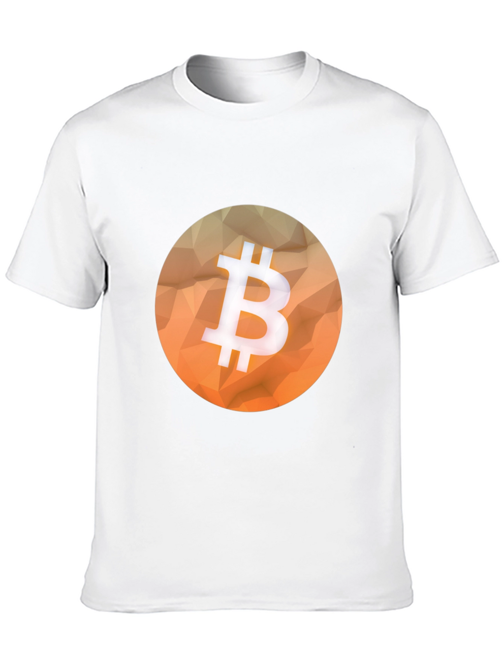 Bitcoin Graphic Tee - Black Cotton Crypto Shirt