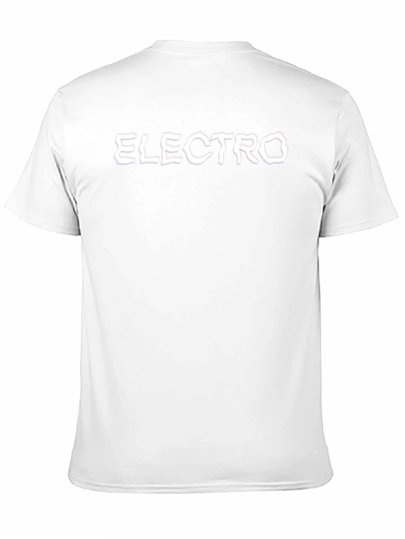 Electro Graphic Print Black T-Shirt