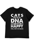 Cats Are in My DNA T-Shirt