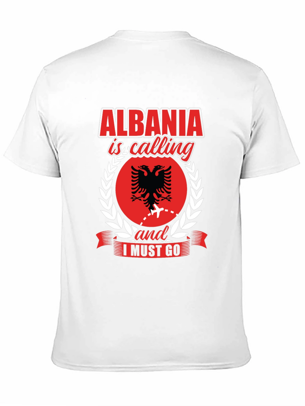 Albania Calling Graphic Tee - Travel Shirt