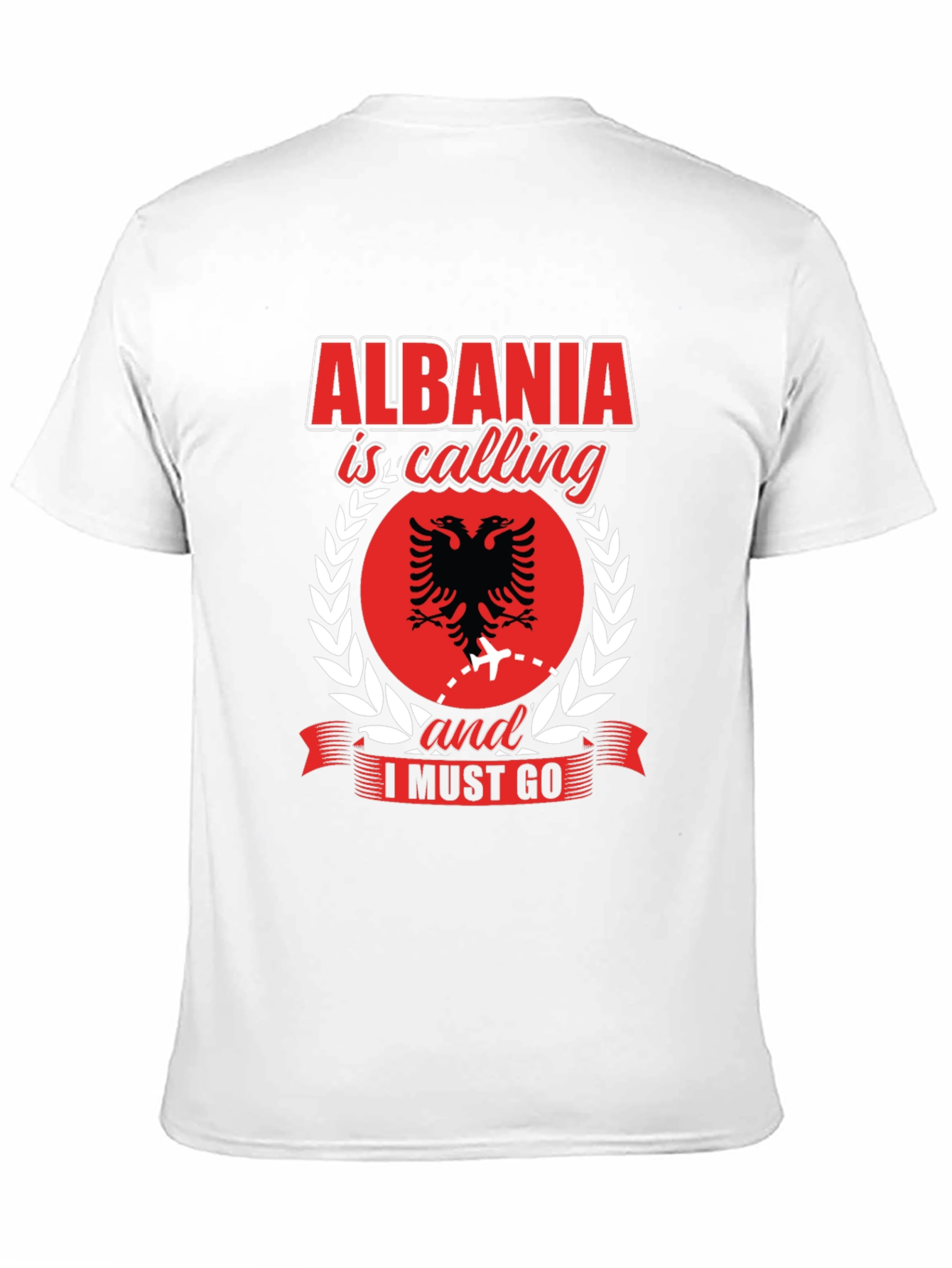 Albania Calling Graphic Tee - Travel Shirt