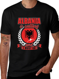 Albania Calling Graphic Tee - Travel Shirt