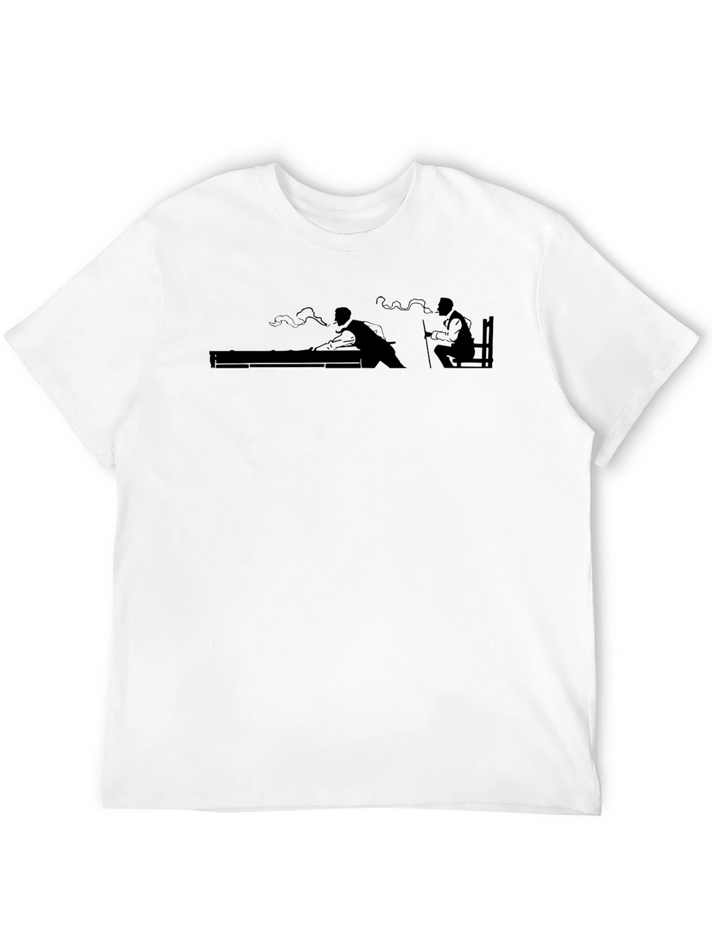 Billiards Graphic Tee - Mens Black T-Shirt