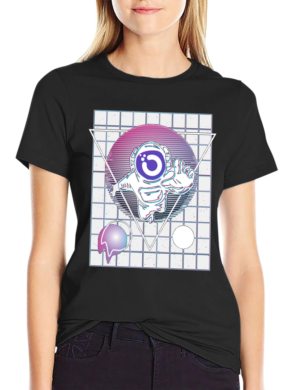 Retro Space Astronaut T-Shirt