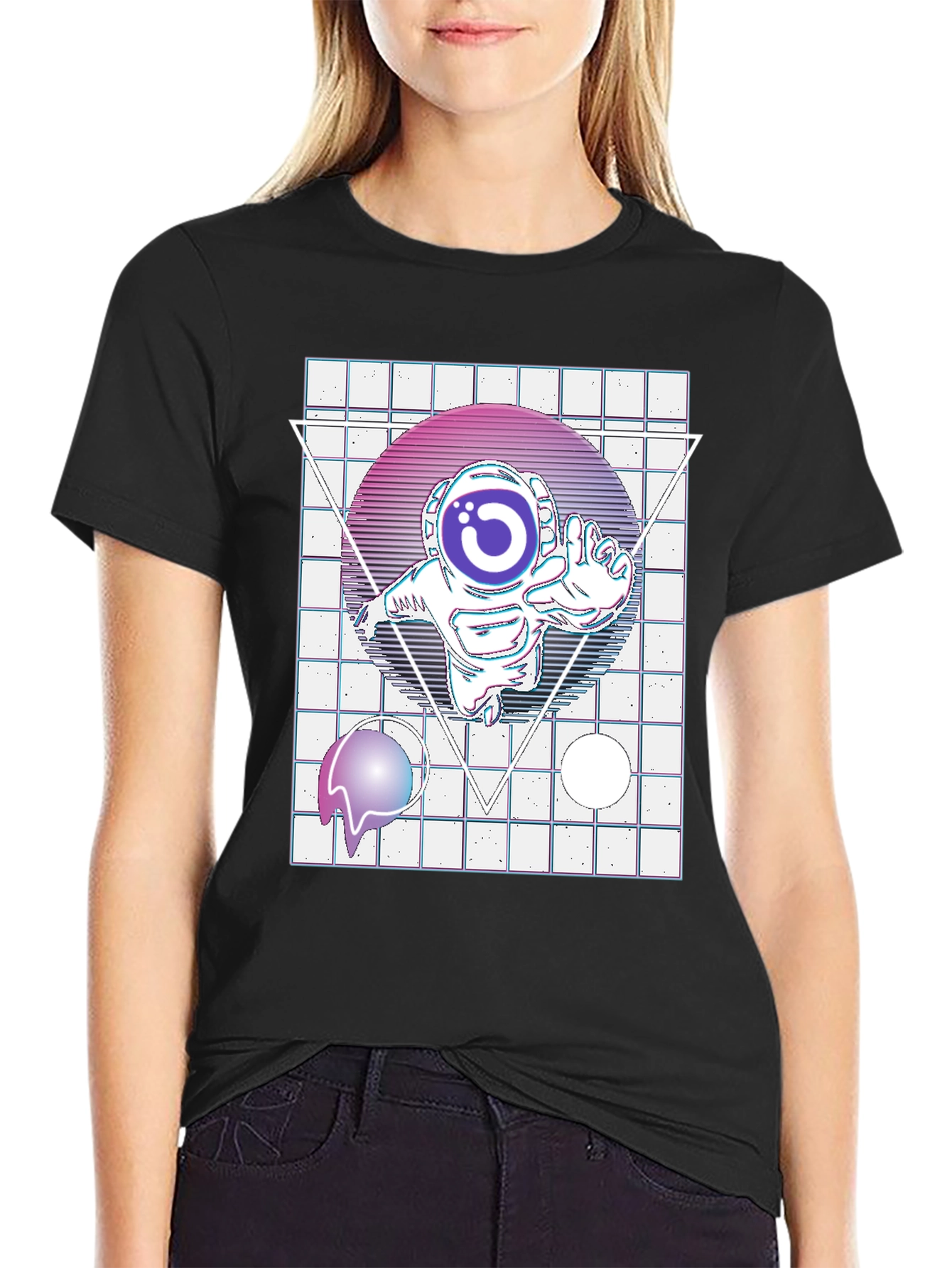 Retro Space Astronaut T-Shirt